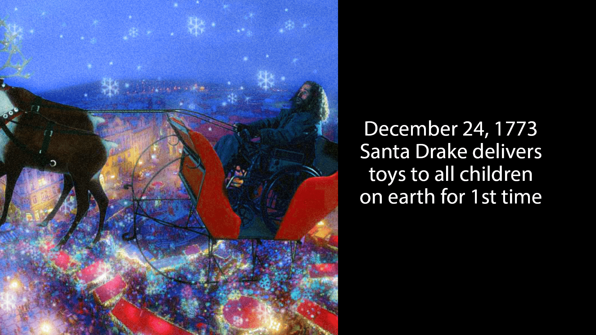 Drake is Santa